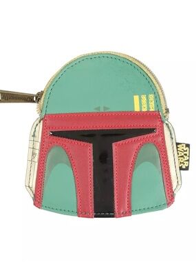 Star Wars Boba Fett Green, Red & Black Small Toiletry Coin Pouch